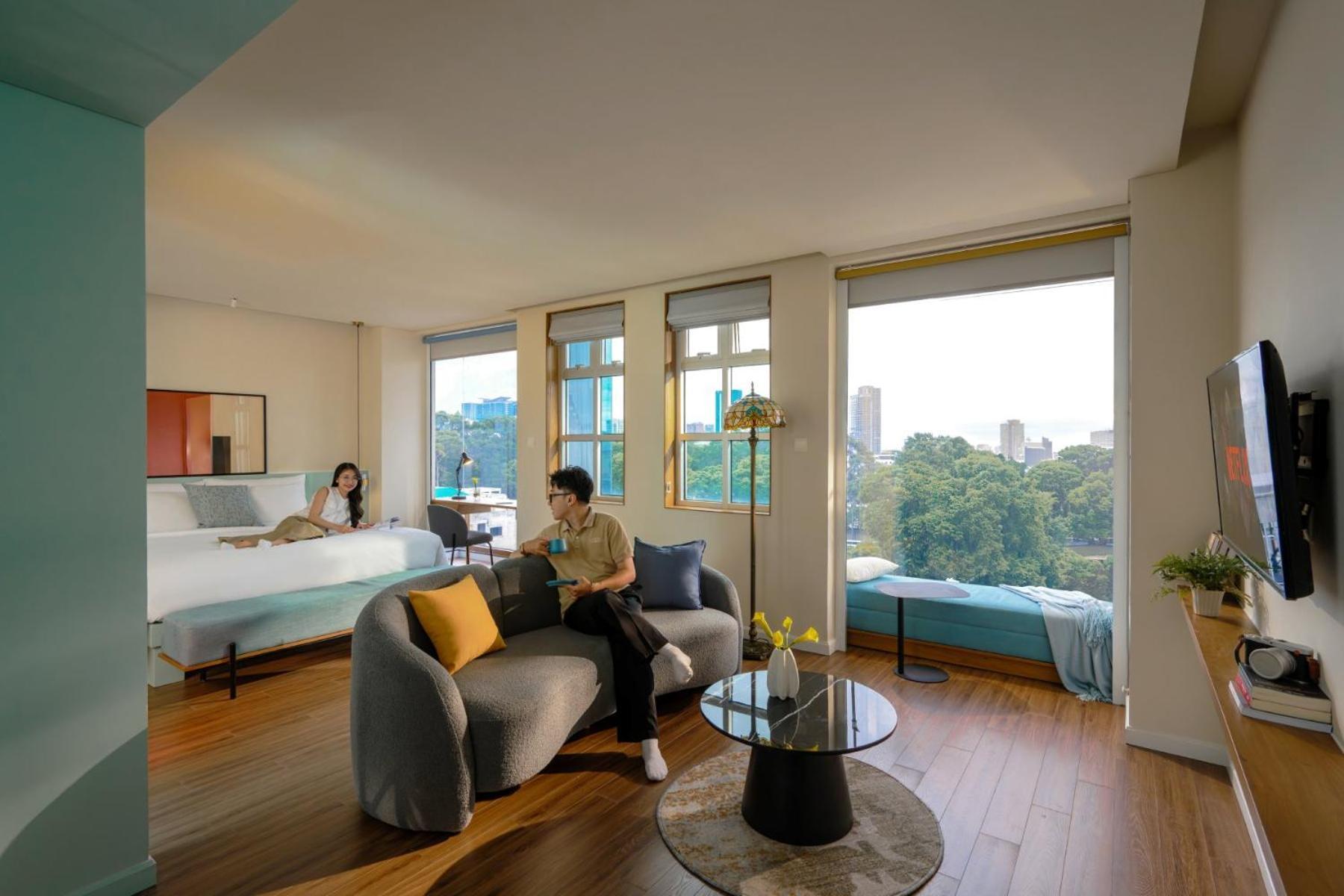M Village Hotel Tao Dan Park Хошимин Экстерьер фото