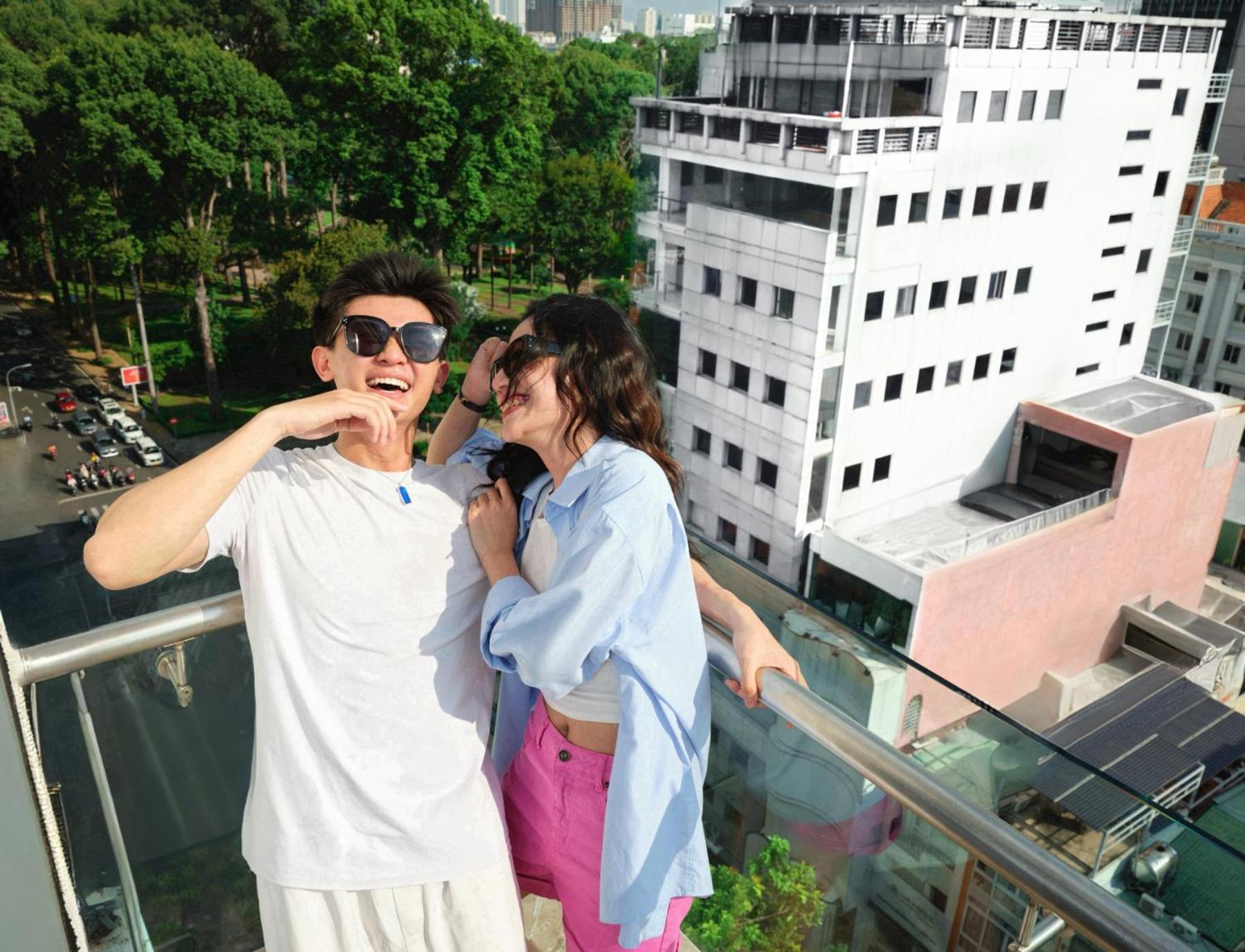 M Village Hotel Tao Dan Park Хошимин Экстерьер фото