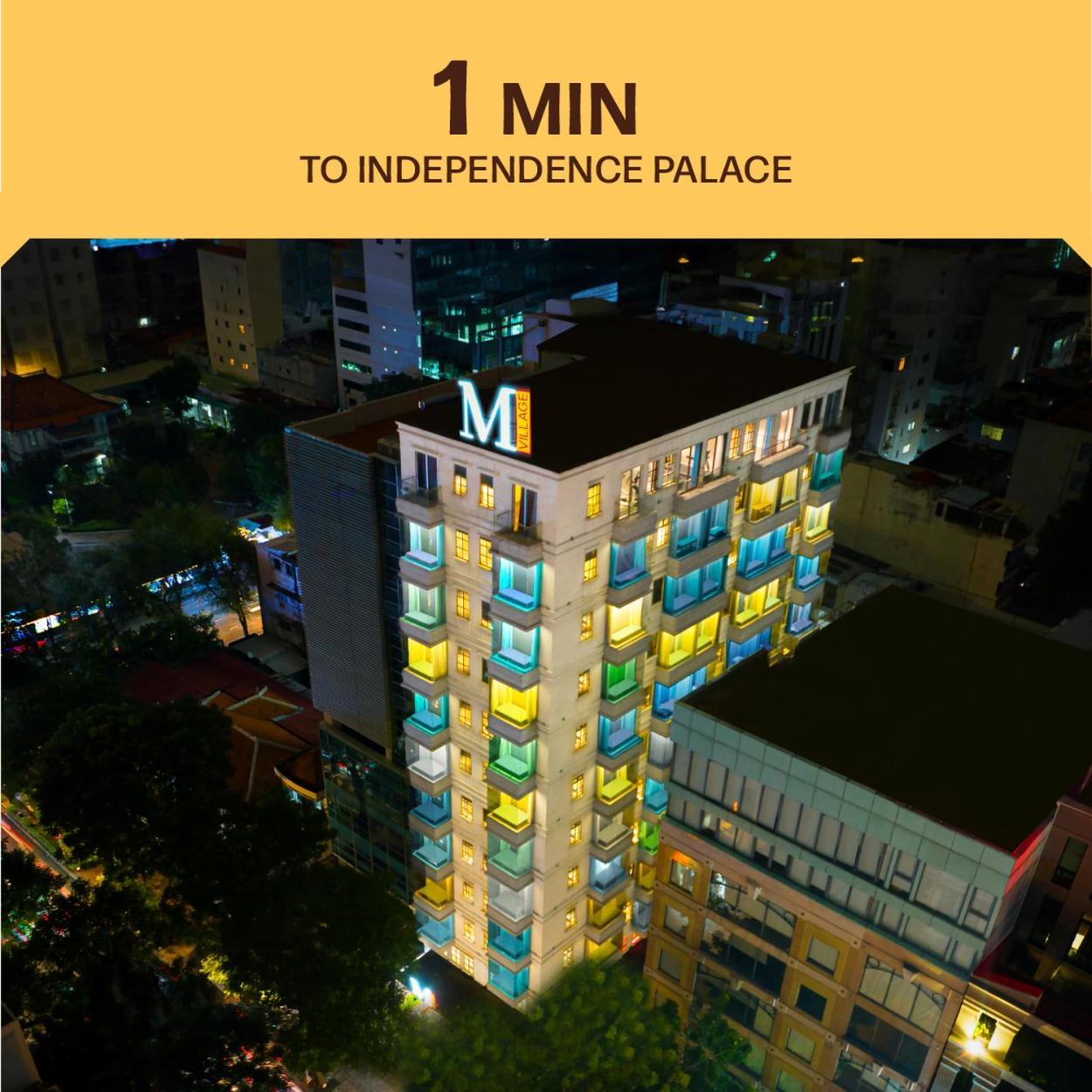 M Village Hotel Tao Dan Park Хошимин Экстерьер фото
